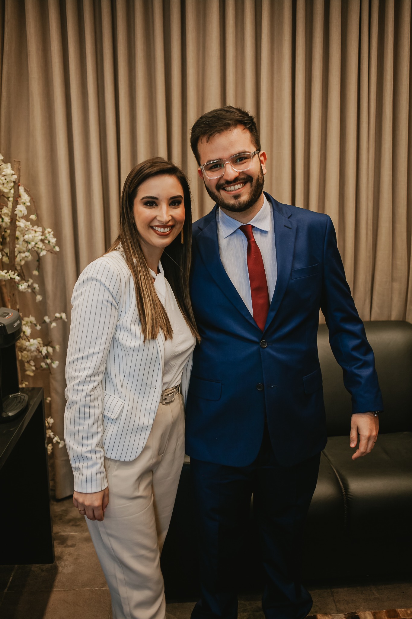 Hemerson e Helenis, advogados do escritório Medeiros e Santos